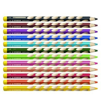 Crayon à papier ergonomique STABILO Easygraph HB droitier : Chez  Rentreediscount Fournitures scolaires