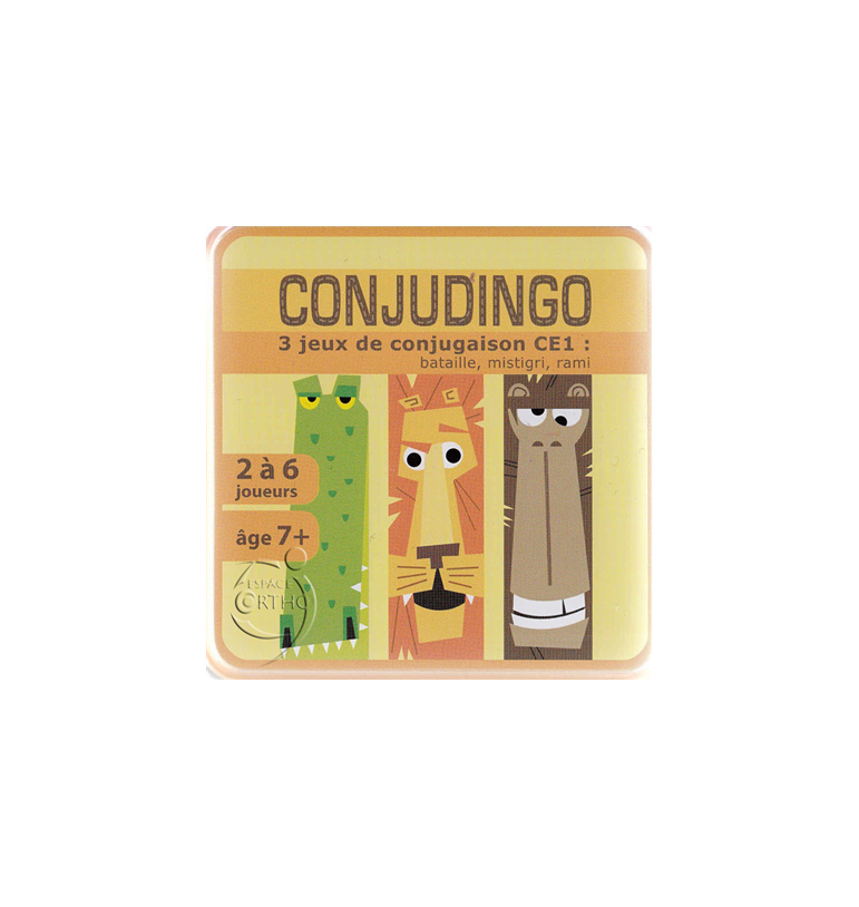 ConjuDingo - CM1/CM2  Jeu de cartes, Jeux de francais, Jeux orthographe