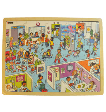 Ludendo - Puzzle d'observation 24 pièces - Ferme - Puzzles Enfants