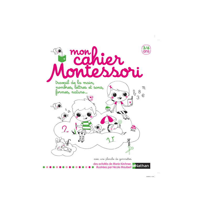 Mon cahier de mathématiques Montessori