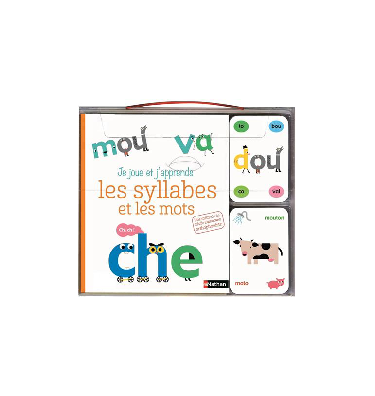 Jeu Je comprends les syllabes Cartes éducatives Montessori : Chez  Rentreediscount Cadeaux & Jeux
