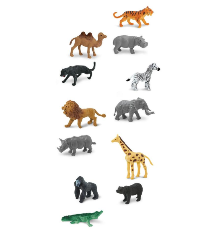 Figurines animaux sauvages - HOPTOYS